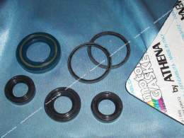 Complete set of ATHENA RACING crankshaft and transmission oil seals for Peugeot fox, st 50, Honda wallaroo, Vision