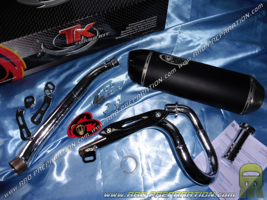 Escape TURBOKIT TK OFF ROAD H2 para DERBI SENDA BAJA, SM, R... 125cc 4T después de 2003