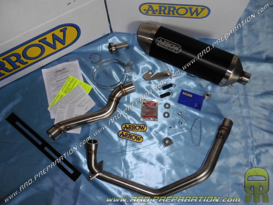ARROW Racing exhaust for KEEWAY RKV 125cc 4T motorcycle from 2011