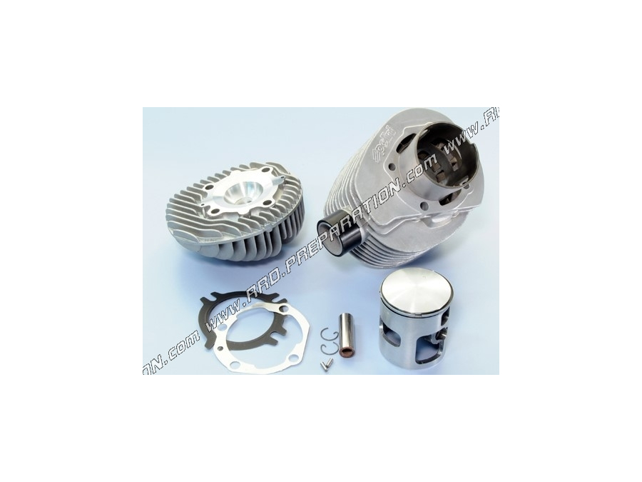 Kit haut moteur 210cc Ø68,5mm avec culasse POLINI aluminium scooter VESPA P200 E, PX, PE... 200cc 2T