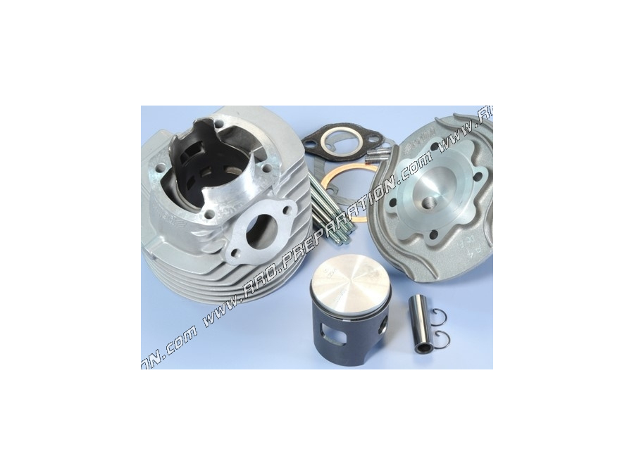 Kit motor alto 130cc Ø57mm con culata POLINI aluminio scooter VESPA PRIMAVERA, PK, ETS, ET3, XL... 125cc 2T