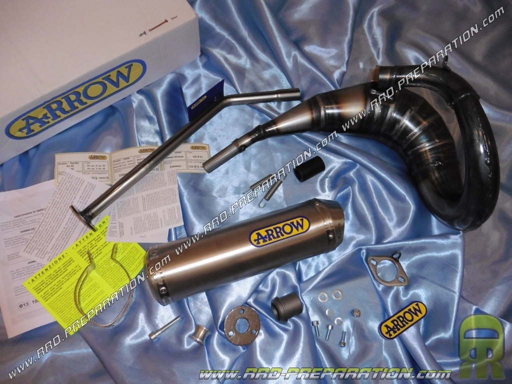 Exhaust Arrow All Road High Passage For Derbi Drd Senda X Race X Trem Aprilia Rx