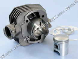 Cylinder - piston without cylinder head 50cc Ø40mm POLINI cast iron for PEUGEOT horizontal air (ludix, speedfight 3,...)