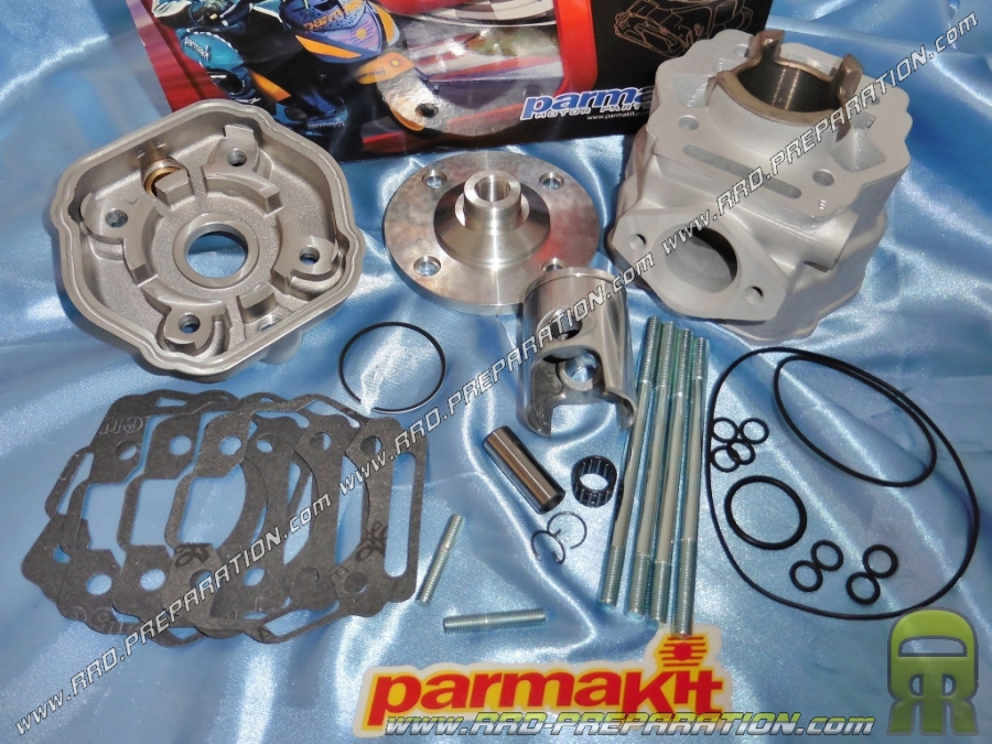 Kit 50cc haut moteur Ø40mm PARMAKIT aluminium mono-segment DERBI euro 3