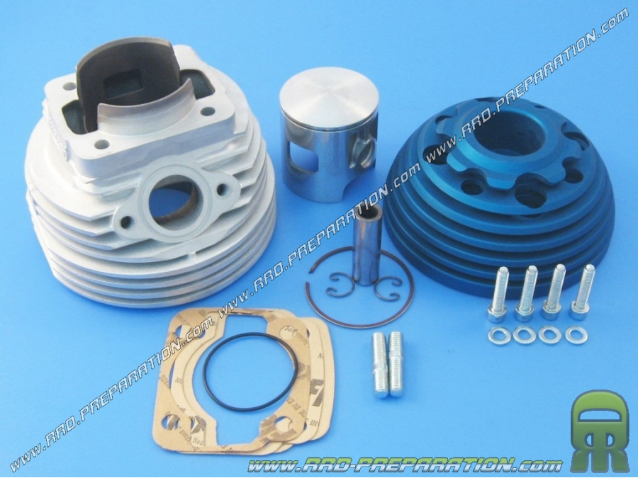 Kit motor alto 130cc Ø57mm PARMAKIT TOURING aluminio scooter VESPA PRIMAVERA, PK, ETS, ET3, XL... 125cc 2T