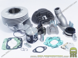 Kit haut moteur 130cc Ø57mm PARMAKIT EVC a clapets aluminium scooter VESPA PRIMAVERA, PK, ETS, ET3, XL... 125cc 2T