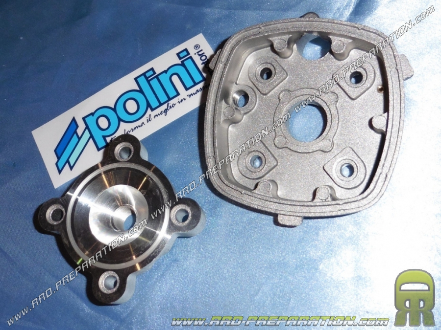 Culasse a plot (bi partie) pour kit POLINI Ø47mm 70cc fonte PIAGGIO liquide