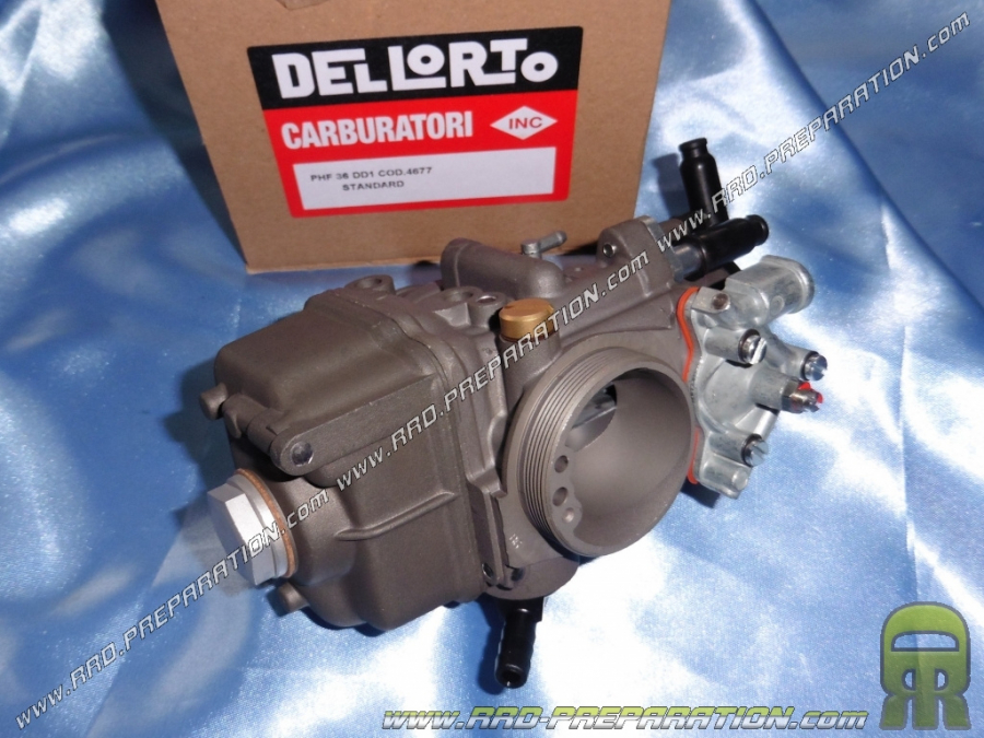 Carburateur de 36mm DELLORTO PHF 36 DS 1 souple, starter a câble pour moto, moteur, quad... 4T