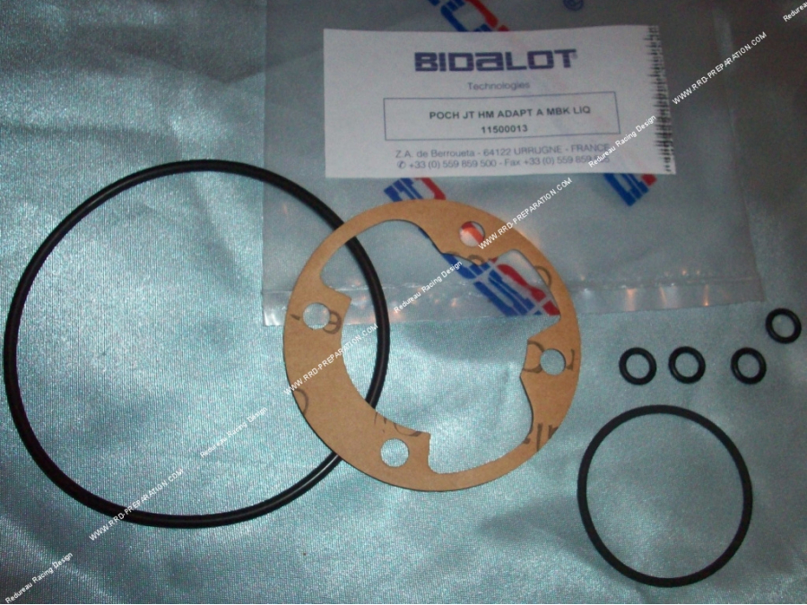 Pack de juntas para kit 50cc Ø39mm BIDALOT líquido (G2RR / G2 Racing Replica) en MBK 51/motobecane av10