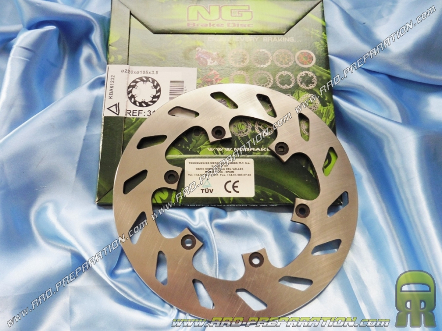 rear brake disc Ø220mm NG 50cc for BETA RR MS after 2010, RIEJU RS1