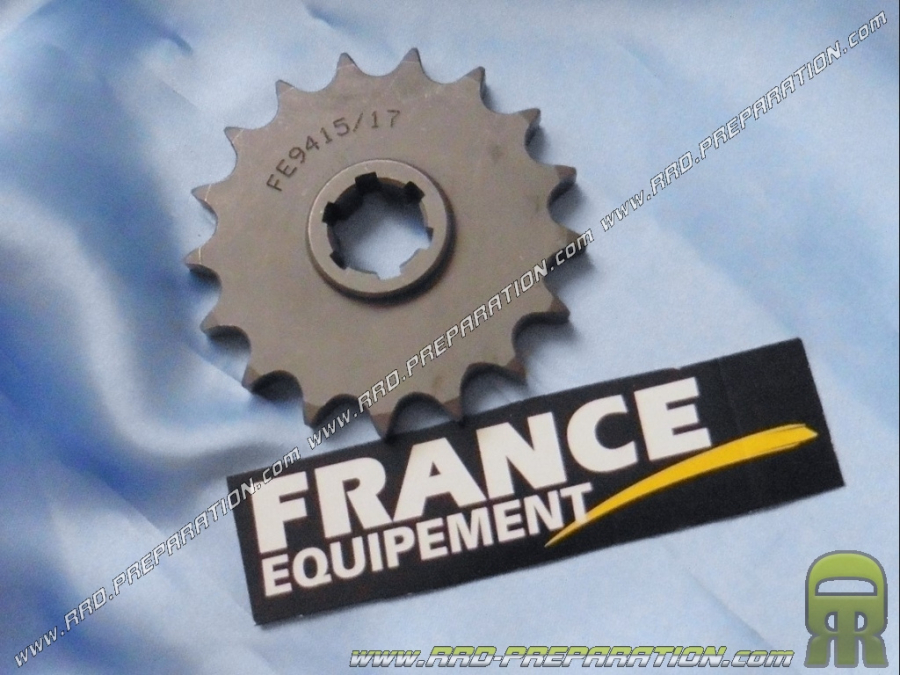 box sprocket teeth FRANCE EQUIPMENT choices for HYOSUNG COMET GT, GA CRUISE, SPEED GF, GV AQUILA, XRX 125cc