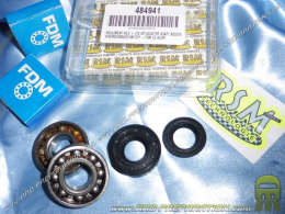 Crankshaft Bearing Kit size origin + spy reinforced CGN scooter minarelli (booster rocket, bws, nitro, aerox ...)