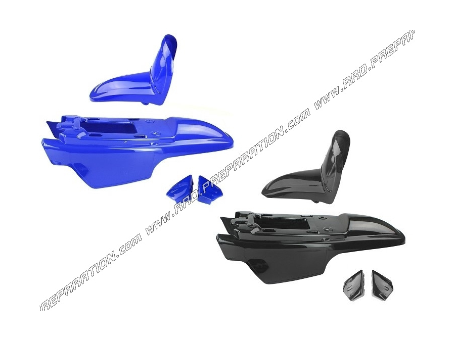 Kit de carrocería / carenado de 4 piezas para YAMAHA PW 50 azul o negro