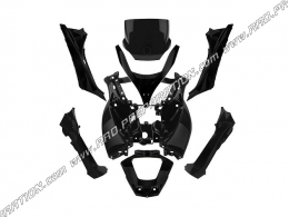 8-piece TNT fairing kit for maxi-scooter PIAGGIO MP3 125, 250, 300, 400, 500 from 2008 to 2013 gloss black