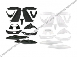 11-piece TNT Tuning fairing / protection kit for maxi-scooter 125 HONDA PCX before 2014 black or white