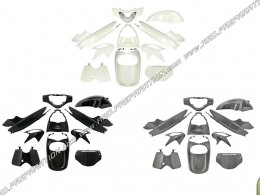 Kit 10 pièces de carénage / protection TNT Tuning pour maxi-scooter 125 / 150 HONDA SH a partir de 2006 gris, blanc ou noir