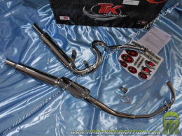 Pot d' échappement TURBOKIT TK CUSTOM pour moto HYOSUNG AQUILA 125cc V TWIN 4T