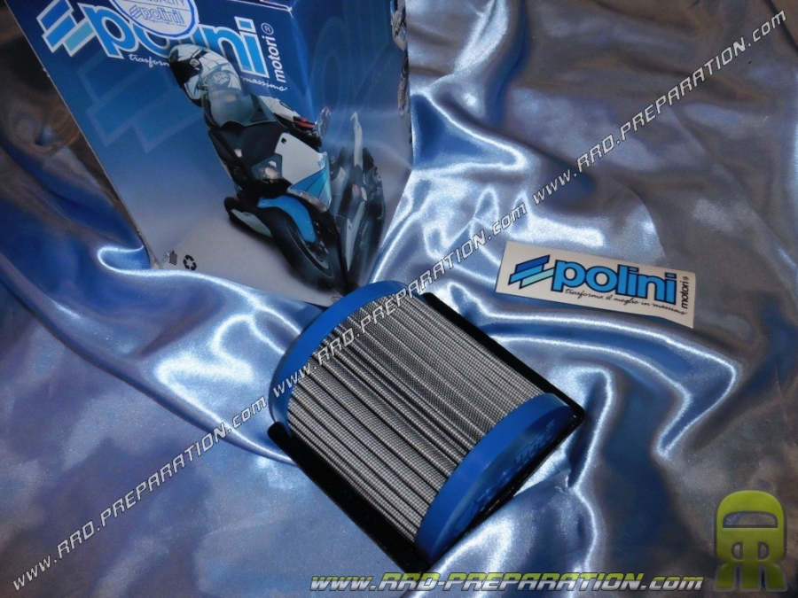Air filter racing for airbox original maxi-scooter POLINI YAMAHA TMAX 500 2001 to 2007