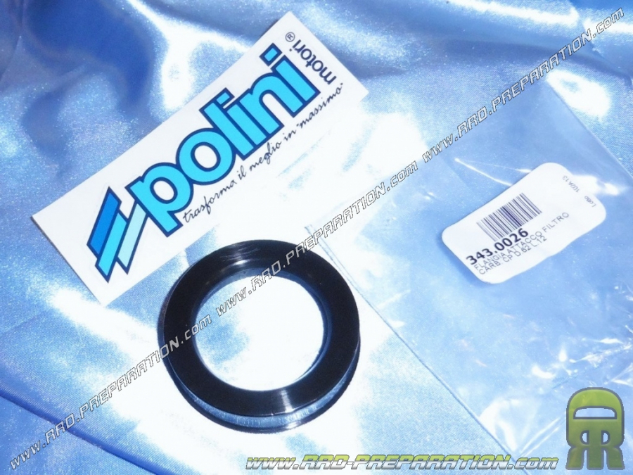 Flasque de filtre a air POLINI CP Ø60 et 62mm aux choix longueur 12mm
