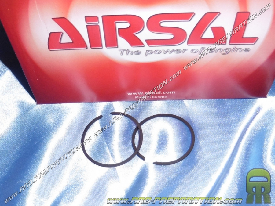 Set of two Ø38.4mm segments for AIRSAL 50cc kit on PIAGGIO VESPINO F9, VELOFAX, GILERA ALX, GSA, TOLEDO, VALE...