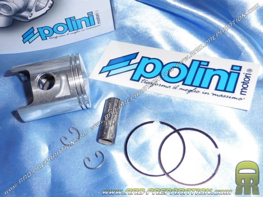 Piston POLINI Ø39,88mm pour kit 50cc fonte sur derbi euro 3