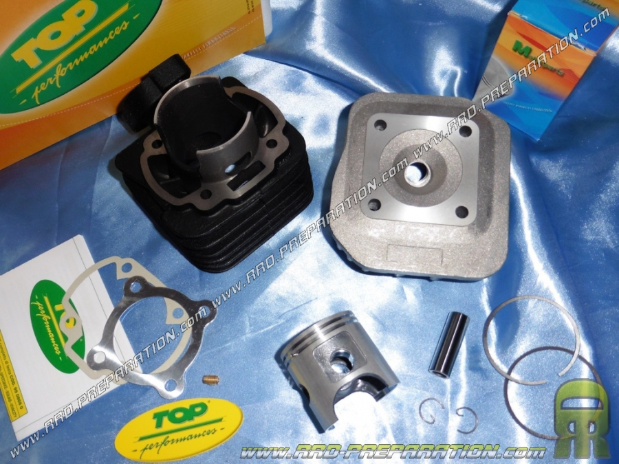 Kit 70cc Ø47mm fonte TOP PERFORMANCES pour PEUGEOT air avant 2007 (buxy, tkr, speedfight...)