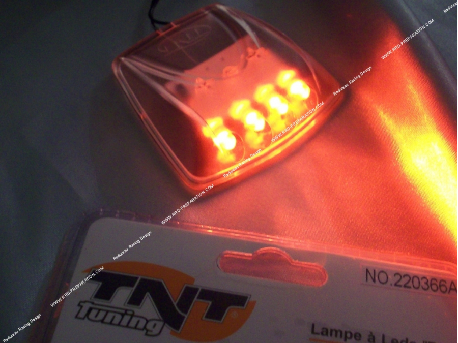 Mini feu arrière / néon a led FROG TNT TUNING universel (mécaboite,scooter,mob) couleur aux choix