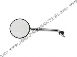 Left chrome round mirror for PIAGGIO GRAN TURISMO 125 / 250 / 300cc