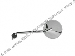 Left chrome round mirror for PIAGGIO VESPA LX 50 and 125cc