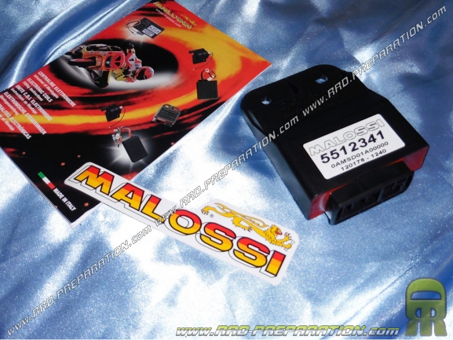 electronic box with immobilizer DIGITRONIC MALOSSI for maxi scooter 4-stroke Aprilia SCARABEO, PIAGGIO BEVERLY ...