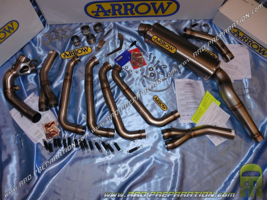 Ligne d'échappement complète ARROW RACE-TECH pour HONDA CBR 1000 RR de 2004 à 2007