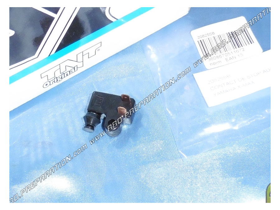 Interruptor de luz de freno izquierda (freno trasero) para YAMAHA X MAX, T MAX, X CITY, MBK SKYCRUISER CITYLINER ... 125cc