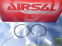 Jeu de 2 segments AIRSAL Ø41mm pour kit 50cc AIRSAL aluminium pour scooter HYOSUNG PRIMA, RALLY... 