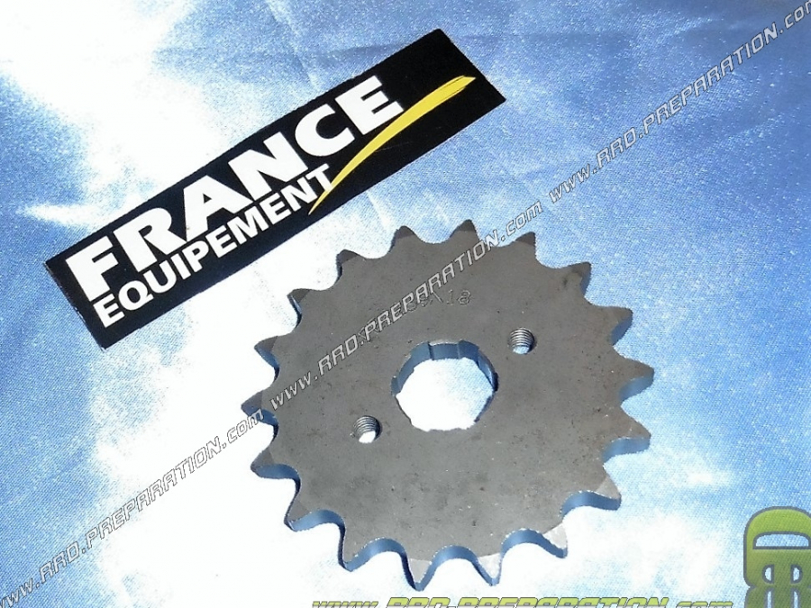 Pignon de chaîne FRANCE EQUIPEMENT pour QUAD MASAI 50cc (13 a 20 dents aux choix)