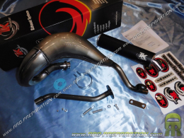 Pot d' échappement TURBOKIT TK passage haut pour moto CPI SM, SX, ENDURO, SUPER-MOTARD... 50cc