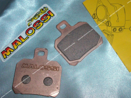Pastilla de freno trasera o delantera (según modelo) MALOSSI para maxi-scooter / moto 50cc / APRILIA , DERBI , GILERA , MALAGUTI