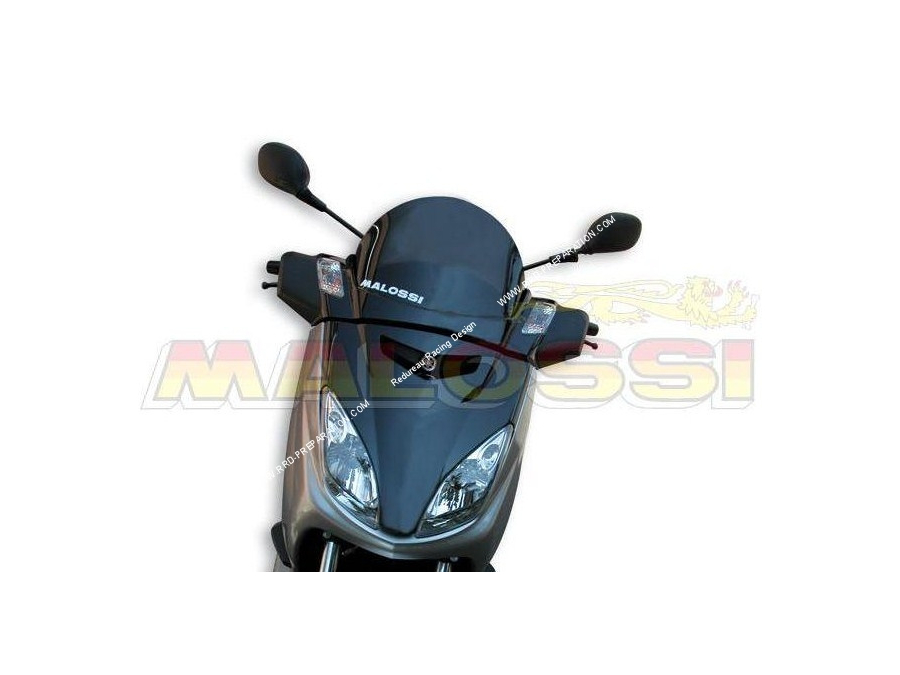 Cúpula protectora MALOSSI MHR para maxi-scooter 125/250cc YAMAHA X-MAX