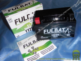 Batterie sans entretien au Gel FULBAT YTZ10S 12v 8.6Ah pour moto, mécaboite, scooters...