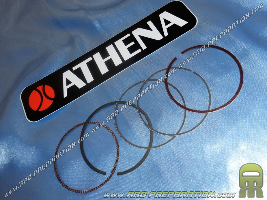 Set of rings and wiper Ø63mm for kit 185cc ATHENA on YAMAHA X-CITY, X-MAX, YZF, WR, MBK CITYLINER