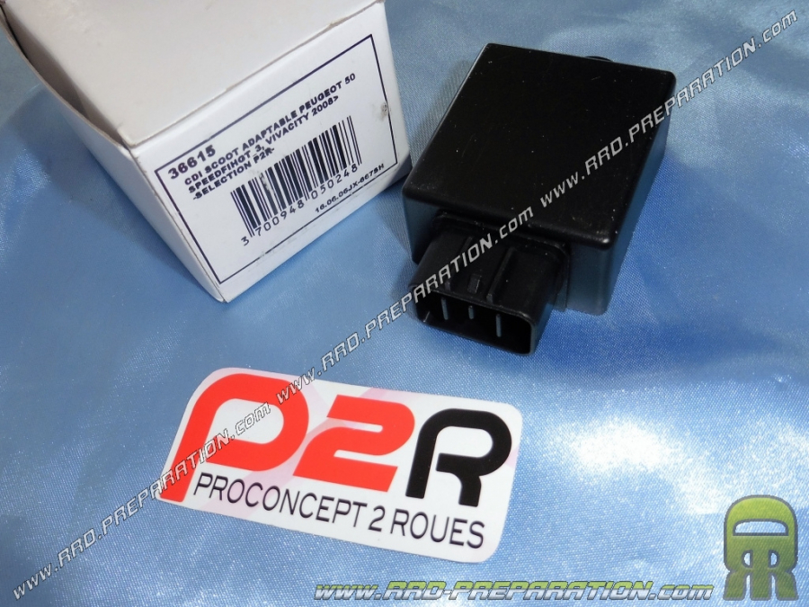 Boitier CDI P2R pour allumage scooter Peugeot  SPEEDFIGHT 3, VIVACITY...