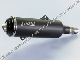 POLINI BLACK exhaust silencer for KYMCO DOWTOWN 350 (injection, SK64)