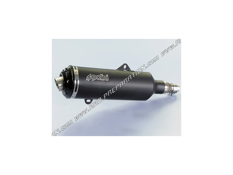 POLINI BLACK exhaust silencer for KYMCO DOWTOWN 350 (injection, SK64)