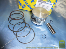 Piston Ø57mm pour kit 125cc PARMAKIT fonte pour APRILIA HABANA, MOJITO, PIAGGIO HEXAGONE, LIBERTY, VESPA ET4 125cc 4T