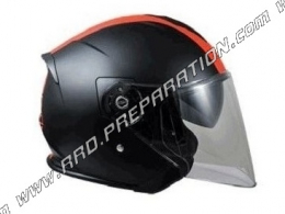 helmet visor jet CHOK CITY VINTAGE black venis