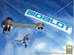 Biela de cigueñal reforzada tamaño largo (Longitud 90, 95mm, muñequilla Ø18mm, eje 12mm) motor DERBI euro 1, 2 & 3