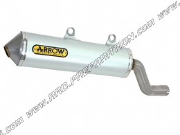 Silencieux d'échappement ARROW PARIS-DAKAR REPLICA homologué pour moto KAWASAKI KLR 650 de 2001 à 2005