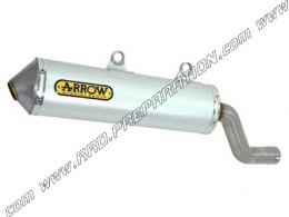 Silencieux d'échappement ARROW ENDURO ALUMILITE homologué pour moto SUZUKI DR 600 R/S de 1985 à 1990