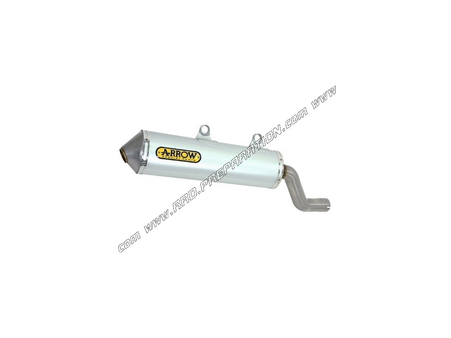 Silencioso ARROW EN DURO ALUMILITE homologado para moto SUZUKI DR 600 R/S de 1985 a 1990