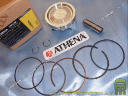 Piston 3 segments ATHENA Ø67mm axe 13mm pour kit 166cc ATHENA sur HONDA CBR 125cc 4 temps