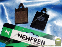 Plaquettes de frein NEWFREN arrière pour mécaboite MBK X-LIMIT et YAMAHA DT...